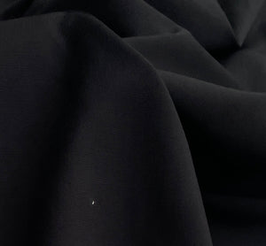58" 100% Tencel Lyocell Bengaline Faille Ghost Optic White & Black Woven Fabric By Yard | APC Fabrics