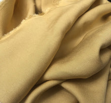 Load image into Gallery viewer, 60&quot; Banana Yellow 100% Lyocell Tencel Gabardine Twill Woven Fabric By The Yard - APC Fabrics