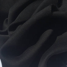 Load image into Gallery viewer, 60&quot; Black 100% Lyocell Tencel Gabardine Twill Medium Woven Fabric By The Yard - APC Fabrics