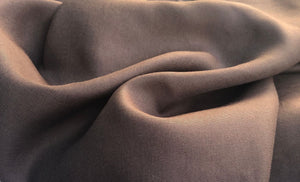 60" Brown 100% Lyocell Tencel Gabardine Twill Medium Woven Fabric By The Yard - APC Fabrics