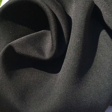 Load image into Gallery viewer, 60&quot; Jet Black 100% Lyocell Tencel Gabardine Twill Woven Fabric By the Yard - APC Fabrics