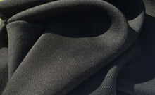 Load image into Gallery viewer, 60&quot; Jet Black 100% Lyocell Tencel Gabardine Twill Woven Fabric By the Yard - APC Fabrics