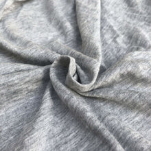 Load image into Gallery viewer, 60" Modal Cotton Blend Solid Heather Gray Jersey Knit Fabric By the Yard - APC Fabrics