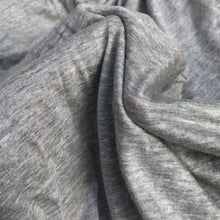 Load image into Gallery viewer, 60&quot; Modal Cotton Blend Solid Heather Gray Jersey Knit Fabric By the Yard - APC Fabrics