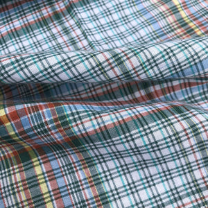 60" Multicolor Colorful Rainbow 100% Cotton Checkered Woven Fabric By the Yard - APC Fabrics