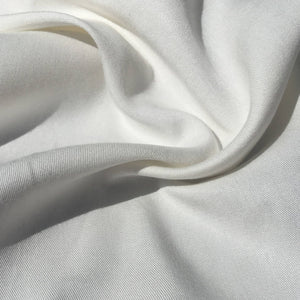 60" PFD White 100% Lyocell Tencel Gabardine Twill Woven Fabric By the Yard - APC Fabrics