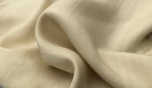 Load image into Gallery viewer, 60&quot; Straw Beige 100% Lyocell Tencel Gabardine Twill Medium Woven Fabric By Yard - APC Fabrics
