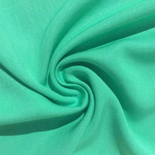 Load image into Gallery viewer, 60&quot; Turquoise Green 100% Lyocell Tencel Gabardine Twill Woven Fabric By the Yard - APC Fabrics