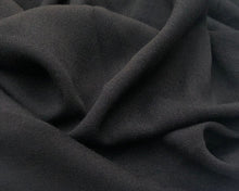 Load image into Gallery viewer, 58&quot; 100% Cotton Crepe Black 7 OZ Light Woven Fabric By the Yard | APC Fabrics