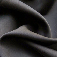 Load image into Gallery viewer, 58&quot; Dull Satin 100% Polyester Solid Black Woven Fabric By the Yard | APC Fabrics