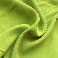 Load image into Gallery viewer, 58&quot; 100% Rayon Faille Blitz Orange &amp; Lime Green Light Weight Woven Fabric By the Yard | APC Fabrics