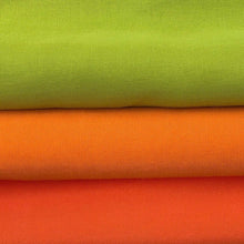 Load image into Gallery viewer, 58&quot; 100% Rayon Faille Blitz Orange &amp; Lime Green Light Weight Woven Fabric By the Yard | APC Fabrics