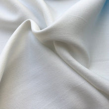 Load image into Gallery viewer, 60&quot; 100% Polyester Gabardine Twill White Woven Fabric For Apron &amp; Table Cloth By the Yard | APC Fabrics