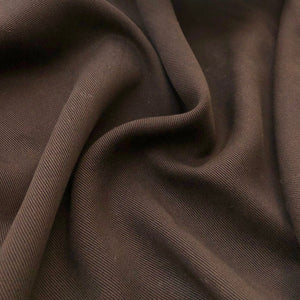 60" 100% Tencel Lyocell Heavy Bull Denim Twill Brown Woven Fabric By the Yard | APC Fabrics