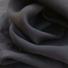 Load image into Gallery viewer, 56&quot; 100% Rayon Viscose Solid Black Medium Weight Georgette Woven Fabric By the Yard | APC Fabrics