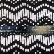 Load image into Gallery viewer, 60&quot; Modal Lycra Spandex Stretch Black White Jersey Knit Fabric By the Yard - APC Fabrics