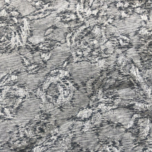 Load image into Gallery viewer, 42&quot; Rayon Viscose Floral Jacquard Heather Gray Woven Fabric By the Yard | APC Fabrics
