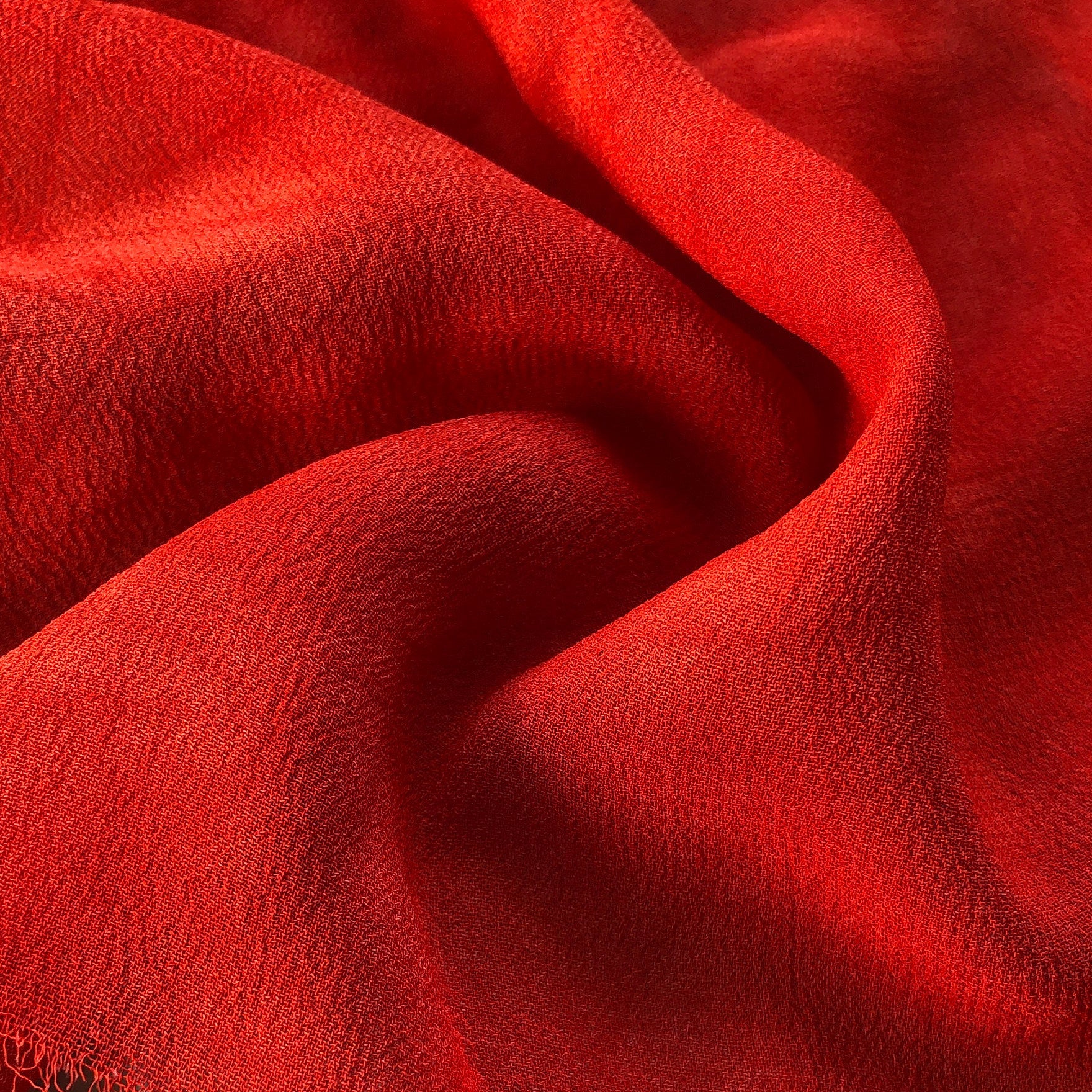 Red lyocell fabric - SARTOR BOHEMIA