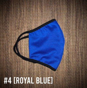 Royal Ocean Blue USA Made Face Mask & Face Wear Jersey Knit Spandex | APC Fabrics
