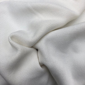 60” 100% Tencel Lyocell 10 OZ Bull Denim Twill Woven PFD White USA Made Medium Weight Fabric By the Yard | APC Fabrics