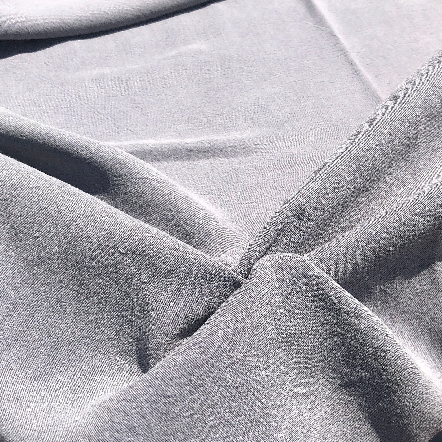 100% Tencel Lyocell Gabardine Twill Medium Weight 60 Woven Fabric