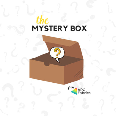 Mystery Box — Six (1 yard piece each) assorted woven & knits fabrics | APC Fabrics