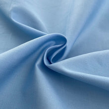 Load image into Gallery viewer, 60” 100% Cotton Pima Sky Blue Yarn Dyed Apparel Woven Fabric By the Yard | APC Fabrics