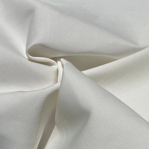 58" Rayon Stretch Gabardine with Spandex 8 OZ Off White Woven Fabric By the Yard | APC Fabrics