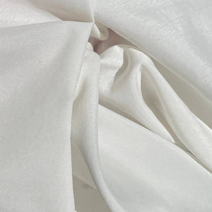 60" 100% Nylon White Faille 5 OZ Woven Fabric By the Yard | APC Fabrics
