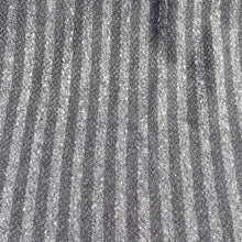 Load image into Gallery viewer, 58&quot; French Terry 100% Cotton 9 OZ Blue &amp; Black Striped Knit Fabric By the Yard | APC Fabrics