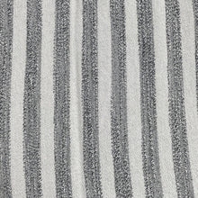 Load image into Gallery viewer, 58&quot; French Terry &amp; Loop Terry 100% Cotton Yarn Dyed 10 OZ Gray and White Striped Knit Fabric By the Yard | APC Fabrics
