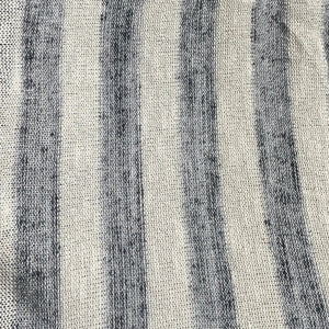 58&quot; Rayon Hachi Striped 6 OZ Khaki Ivory & Gray Knit Fabric By the Yard | APC Fabrics