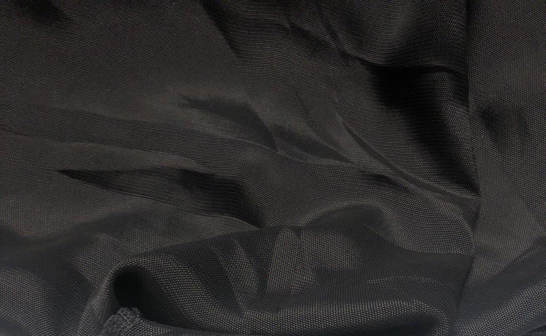 56" Black 100% Rayon 6 OZ Georgette Woven Fabric By the Yard - APC Fabrics