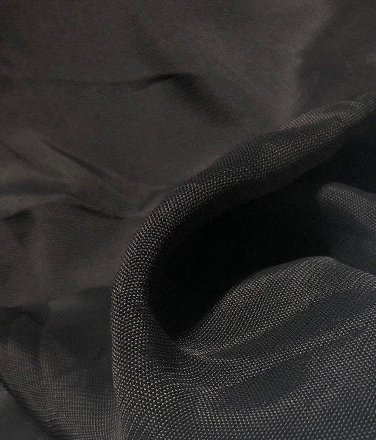 56" Black 100% Rayon 6 OZ Georgette Woven Fabric By the Yard - APC Fabrics