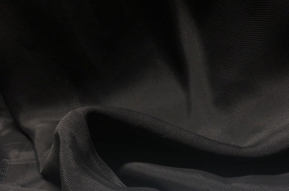 56" Black 100% Rayon 6 OZ Georgette Woven Fabric By the Yard - APC Fabrics