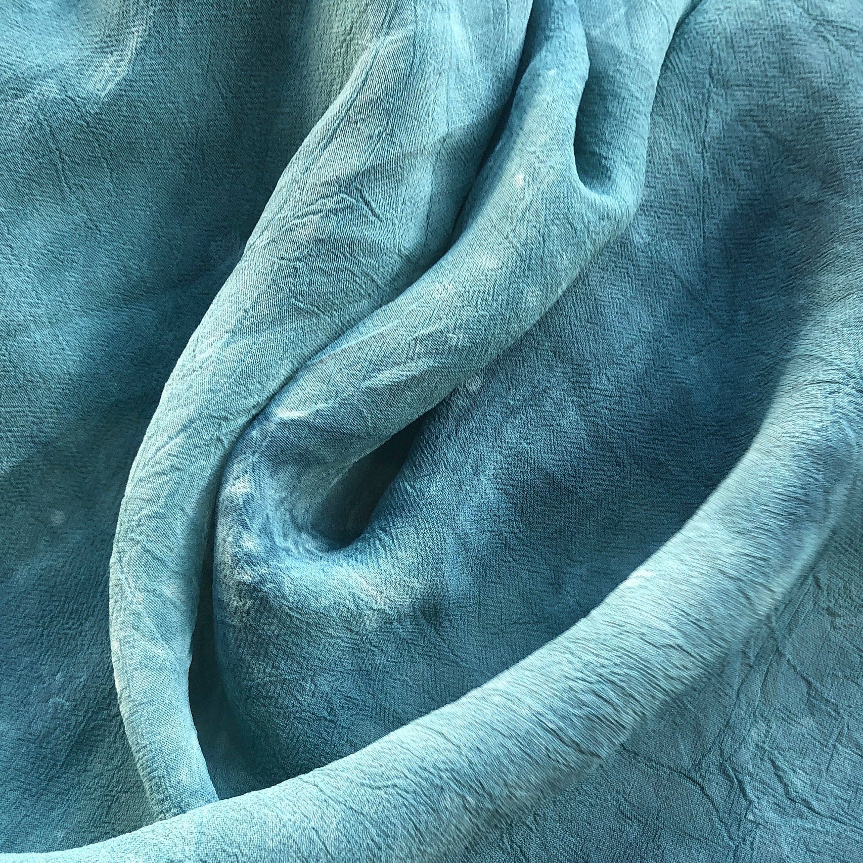 54" Sky Blue 100% Tencel Lyocell Cupro Georgette 4.5 OZ Light Woven Fabric By the Yard - APC Fabrics