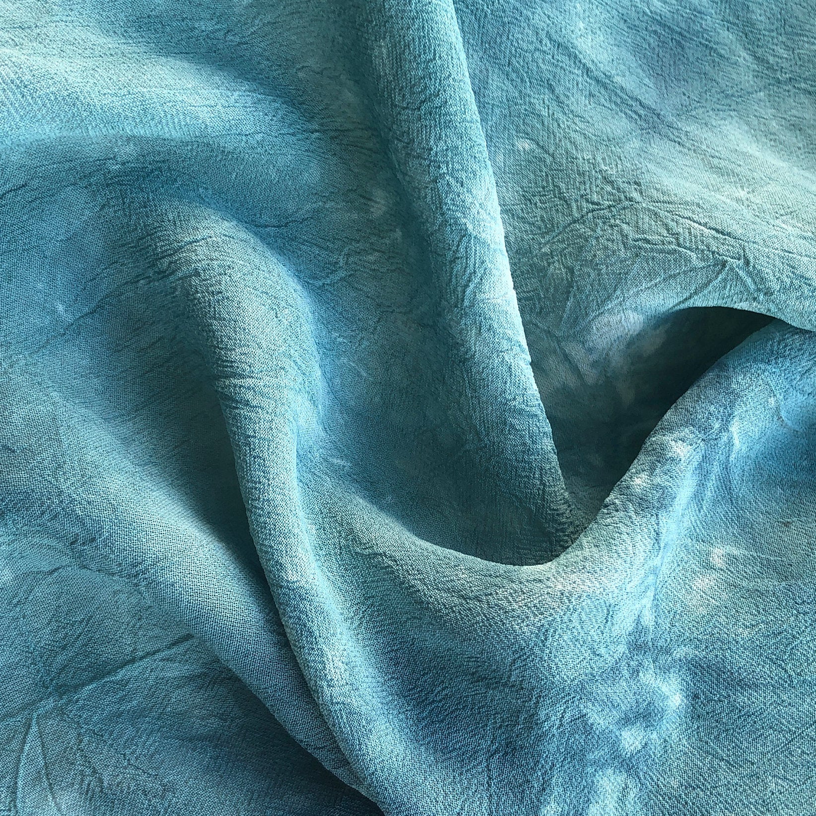 54" Sky Blue 100% Tencel Lyocell Cupro Georgette 4.5 OZ Light Woven Fabric By the Yard - APC Fabrics